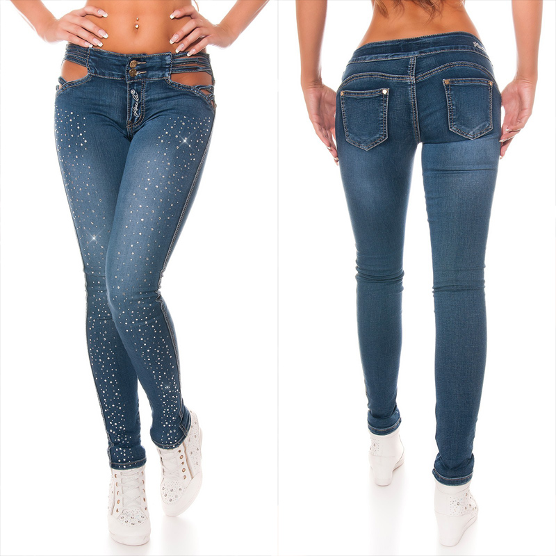 Sexy Koucla Skinny Jeans With Insight Sexy Clothing For Women Only